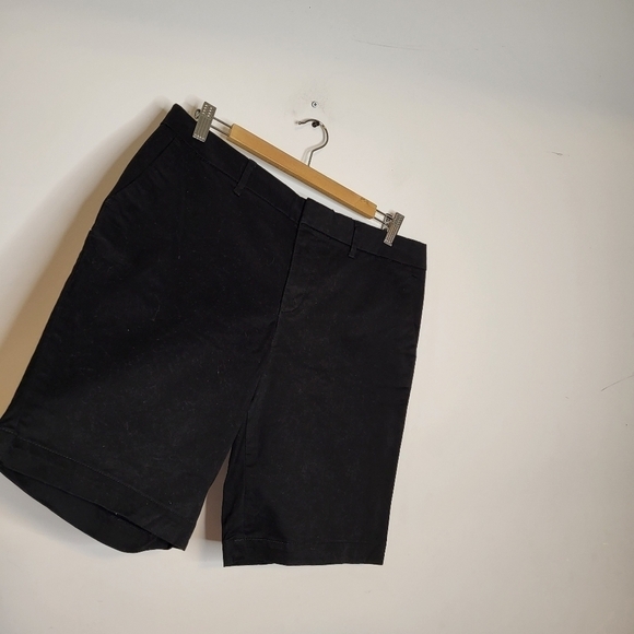 Tommy Hilfiger Black Khaki Short Size 12 - Picture 7 of 7
